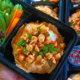 ข้าวไข่ข้นทะเลพริกสด