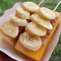 ปังคาราเมลกล้วยหอม