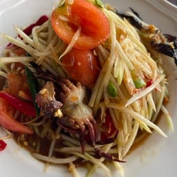 คอหมูย่าง ตลาดบ้านกอก