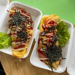 มาม่าเกาหลีห่อไข่