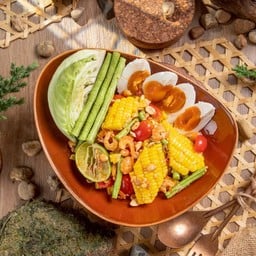 ตำข้าวโพดไข่เค็ม