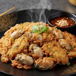 หอยนางรมทอดแป้งกร๊อบกรอบ