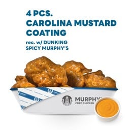 [ CAROLINA MUSTARD ARMOR ] 4 pcs. ARMOR + 1 DUNKING 100 g.