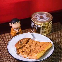 ขนมปังปิ้ง เนยถั่ว