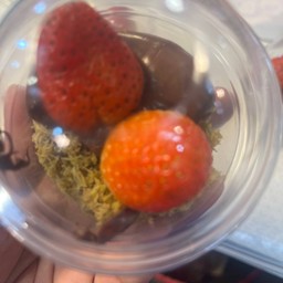 สตอเบอรี่ช็อกโกแลตดูไบขนาด 3ออน์