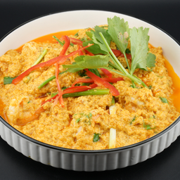 ผัดผงกระหรี่ปลาหมึก