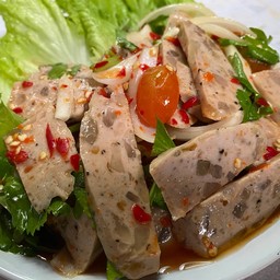 ยำหมูยอหนัง รสแซ่บ