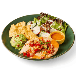 สเต๊กอกไก่เบญจา กัวคาโมเล่