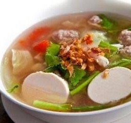 ต้มจืดเต้าหู้หมูสับ