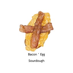 Bacon Egg’Sourdough