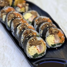 คิมบับ (หมู) (Pork kimbab)