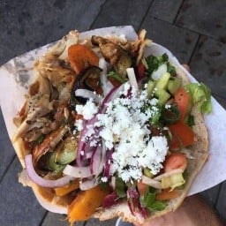 Berlin Döner and Turkish Kebab mixed breakfast