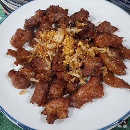 คอหมูทอด