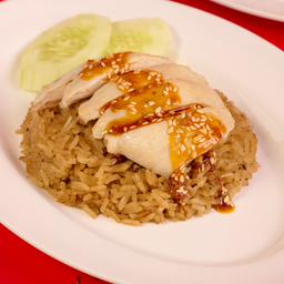 ข้าวมันไก่ซั่งไห่หม่าล่า (ธรรมดา)