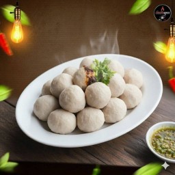 ลูกชิ้นเนื้อ-หมูลวก