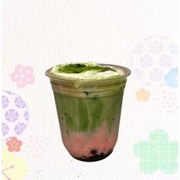 6224. Matcha Strawberry Milk