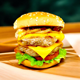 Double CheesePork Burger