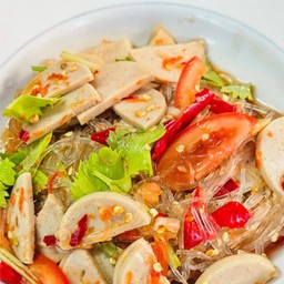 ยำวุ้นเส้นหมูยอ (ไทย)