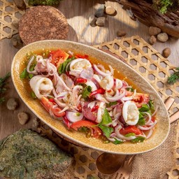 ยำหมึกไข่