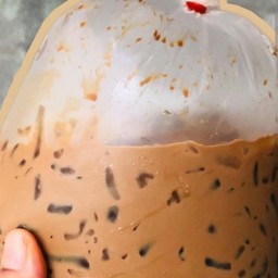 กาแฟโบราณเย็น  ถุงกระดาษ