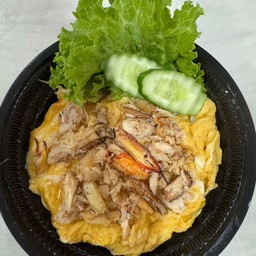 ข้าวไข่ข้นปู