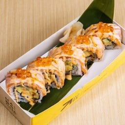Salmon cheese Roll