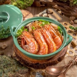 กุ้งอบวุ้นเส้น