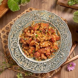 หมูสามชั้นคั่วพริกเกลือ