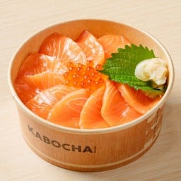 Salmon ikura don