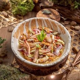 ยำเนื้อปู&ไข่ปู