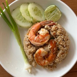 (จานเดี่ยว)ข้าวผัดกุ้ง