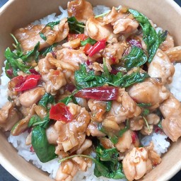 ข้าวกระเพราไก่