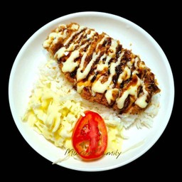 ข้าวหมูทอดทงคัตสึ