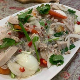 ยำวุ้นเส้นหมูยอ