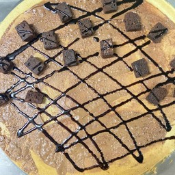 บราวนี่+นูเทลล่า ราดชอค