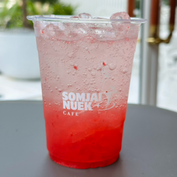 สตรอวเบอร์รี่โซดา (Strawberry Soda)