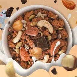 กราโนล่ารสช็อกโกแลตเฮเซลนัท