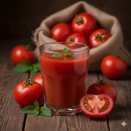 น้ำมะเขือเทศสกัดเย็น ขนาด 300 ml.