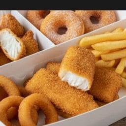 ฟิชแอนด์ชิพ เซตปลาทอดแถม เป๊บซี่กระป๋อง1