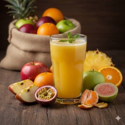 น้ำผลไม้รวมสกัดเย็น ขนาด 300 ml.