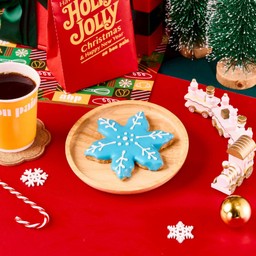 คุกกี้สโนว์เฟลกเกล็ดหิมะ