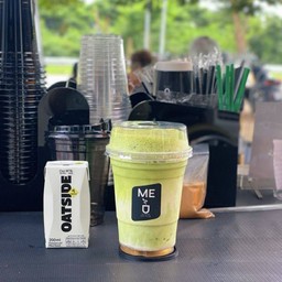 มัทฉะนมโอ๊ต