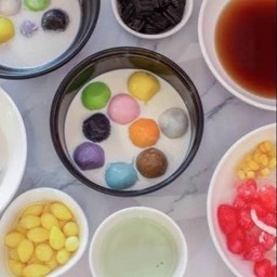 บัวลอยลาวารวม 9 รสนมสด