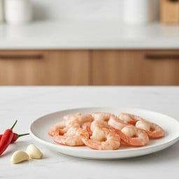 กุ้งลวกเนื้อกรุบ 10ตัว