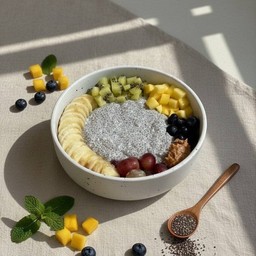 Greek  yogurt chia bowl