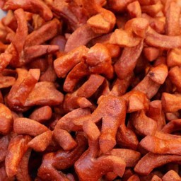 ไส้กรอกแดงทอด