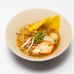 ก๋วยเตี๋ยวหมูต้มยำ T  Tom Yum noodle Soup  酸辣汤粉