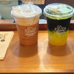 ชาเขียวน้ำผึ้งมะนาว