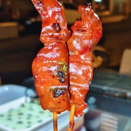 ตับไก่ปิ้ง 3 ไม้ + ข้าวเหนียว 1 ห่อ