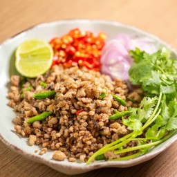 หมูสับปลาเค็มทรงเครื่อง